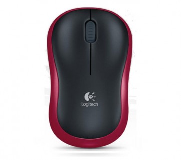 Logitech Wireless Mouse M185 - Rosu