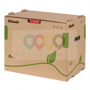 Container arhivare pentru biblioraft Esselte Eco, 5 × 75 mm, 10 buc