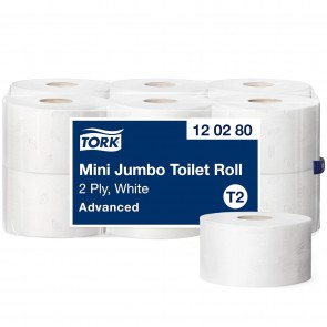 Hârtie igienică rolă - Tork Jumbo Advanced, 12 buc