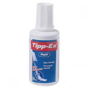 Corector fluid cu pensula Tipp-Ex Rapid, 20 ml
