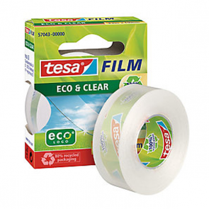 Bandă adezivă Tesa Eco & Clear, 33 m