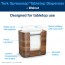 Tork Xpressnap® Napkin Dispenser - Walnut 